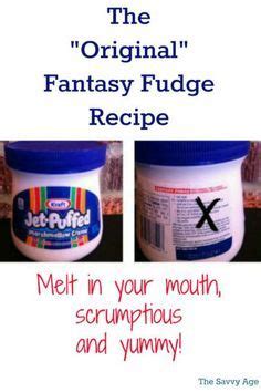 The Original Fantasy Fudge Recipe Not The Imposter Original