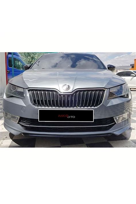 Genel Markalar Skoda Superb Abt Ön Ek Abs Plastik 2019 Ön Karlık