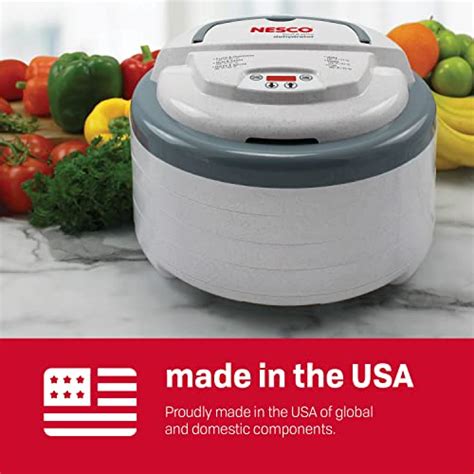 Nesco FD 79 Snackmaster Pro Digital Food Dehydrator For Snacks Fruit