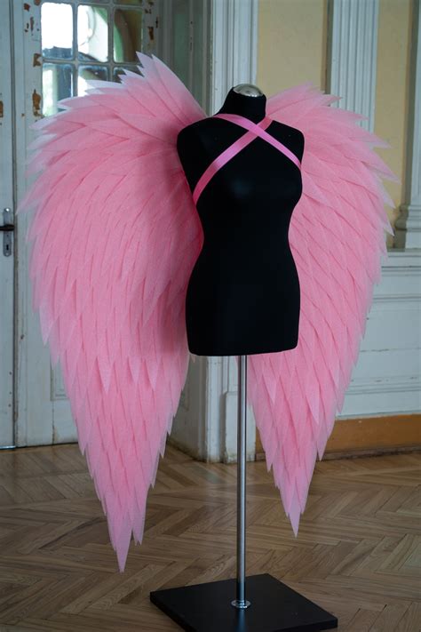 Pink Angel Wings Costume Cosplay Costume Etsy