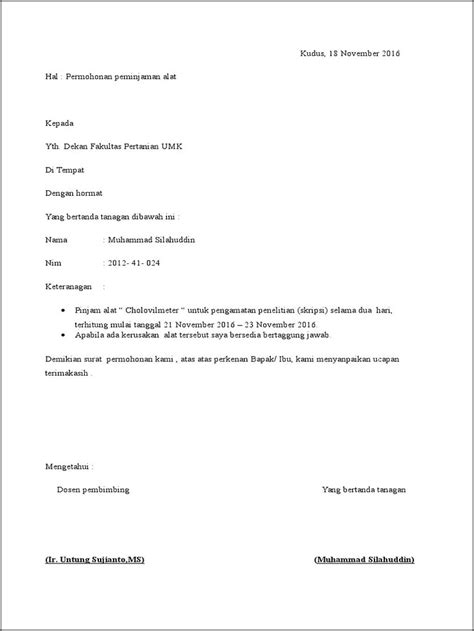 Contoh Surat Perjanjian Pinjam Pakai Kendaraan Dinas Surat Permohonan