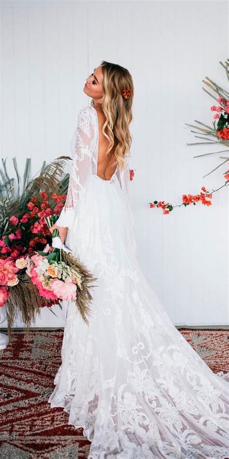 Vestidos De Novia Boho Chic Ideales Para Bodas Millennials Vestido