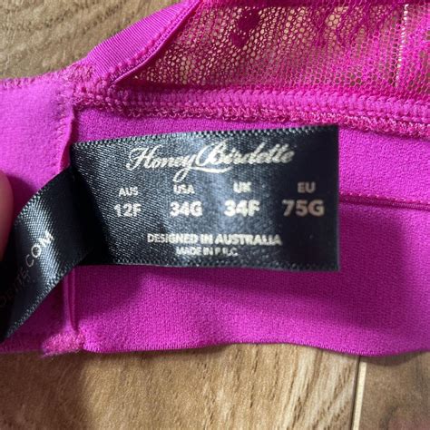 Honey Birdette Belinda Hot Pink Set Bra Worn A Depop