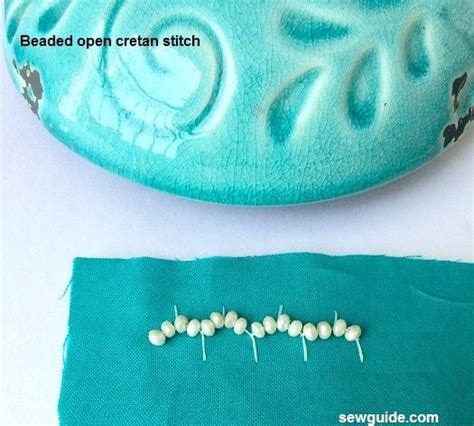 BEAD EMBROIDERY Stitches (Tutorials For 15 Basic Ones) - SewGuide