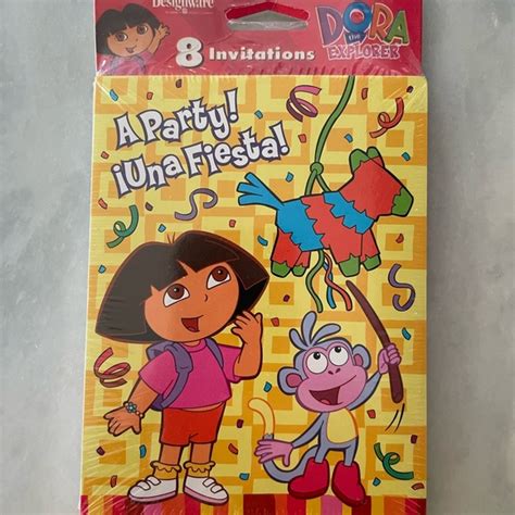 Designware Party Supplies Vintage Dora The Explorer Birthday Party