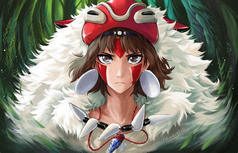 San Mononoke Hime Drawn By Pokurimio Danbooru