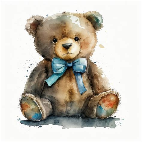 Teddy Bear Clipart Baby Shower Cute And Colorful Set Of 10 High Quality