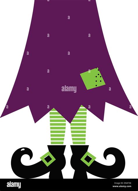 Black Stockings Legs Stock Vector Images Alamy