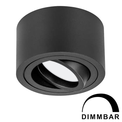 Flach LED Aufbauspot 5W Dimmbar TEVEA LED Beleuchtung