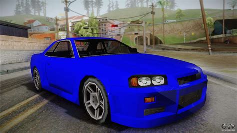 Nissan Skyline Lowpoly For GTA San Andreas