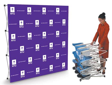 Kraus Banners — Kraus Banners Makes Portable Backdrops For Media Events