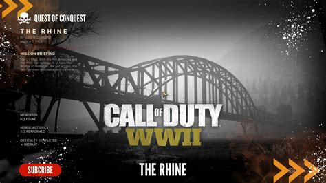 THE RHINE REMAGEN GERMANY MARCH7 1945 Call Of Duty WWII