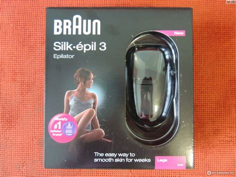 Эпилятор Braun Series 3-3170 Silk Epil - «Обзор эпилятора Braun Series ...