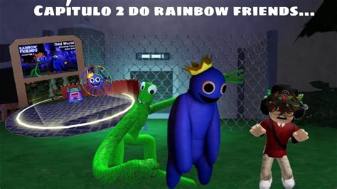 Jogando Rainbow Friends Parte 1 YouTube