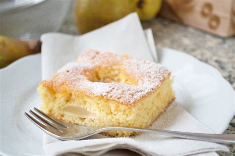 Versunkener Birnenkuchen Rezept