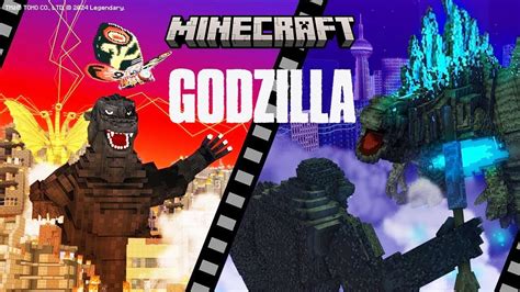 GODZILLA DATANG MENYERANG DUNIA MINECRAFT Minecraft Godzilla DLC