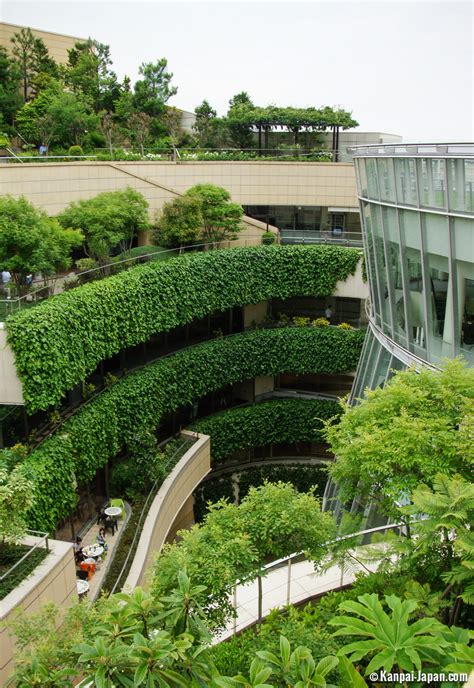 Namba Parks - The Hanging Gardens in the Shopping Mall