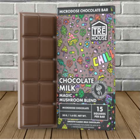 TRE House Magic Mushroom Microdose Chocolate Bar Great CBD Shop