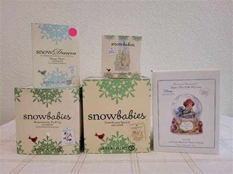 Lot Assorted Dept Snowbabies Christmas Figures Estatesales Org