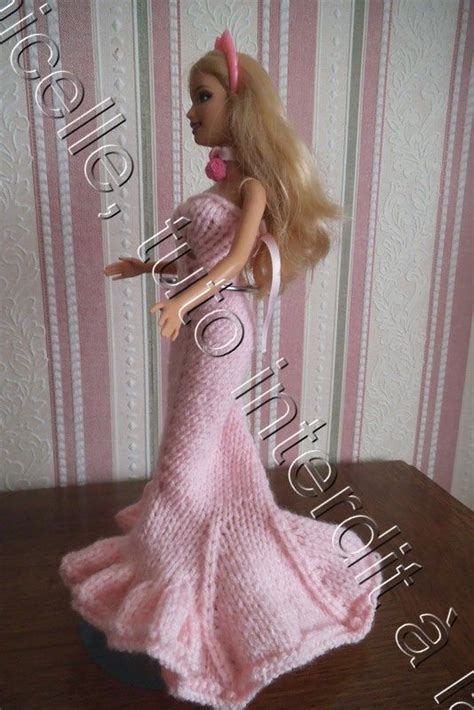 Tuto Gratuit Barbie Robe Longue De Soir E Chez Laramicelle Barbie