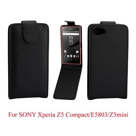 Coque Pu Leather Phone Casess Flip Cover For Sony Xperia Z5 Compact Z5 Mini Back Phone Bags