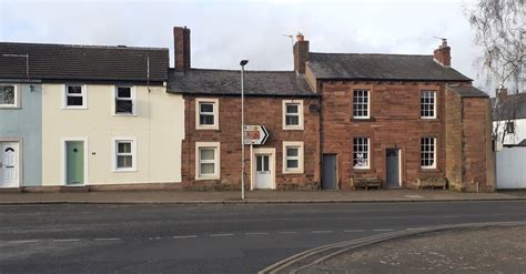 Row Of Houses On Nw Side Of Carlisle Roger Templeman Geograph