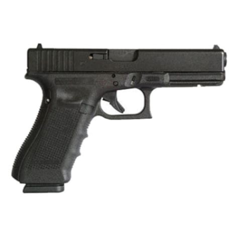 Bullseye North Glock 17 Gen4 Semi Auto Pistol 9mm Black Finish Fixed Sights 10 Rounds Polymer