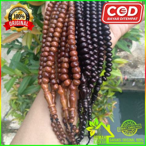 Jual Tasbih Kayu Kokka Kaukah Kaokah Butir Asli Original Motif