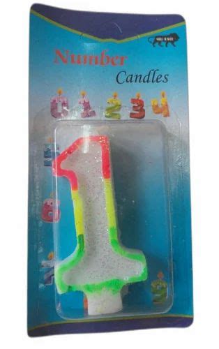 Multicolor Numerical Shaped Birthday Number Candles At Rs 25 Packet In