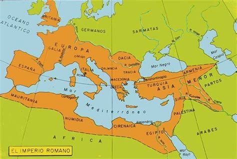 El Imperio Romano 27 A C 476 D C Historia Del Imperio De Roma