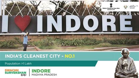 Indore Declared The Cleanest City In India For The 4th Year In A Row