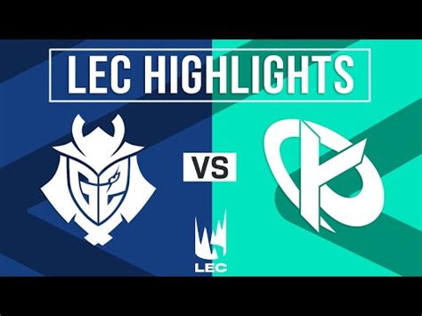 G2 Vs KC Full Highlights LEC 2024 Winter G2 Esports Vs Karmine Corp