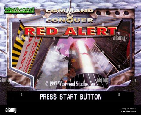 Command & Conquer Red Alert - Sony Playstation 1 PS1 PSX - Editorial ...