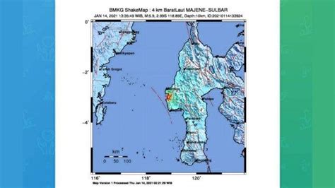 Bmkg Gempa Hari Ini 2021 Begrommento