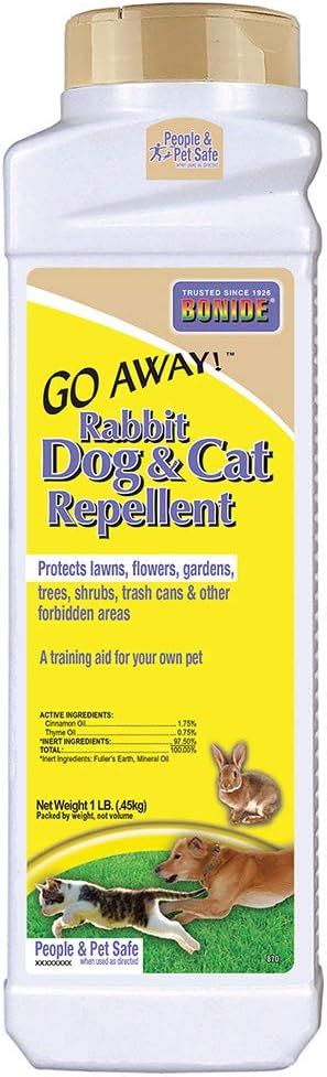 Bonide Vete Gránulos repelentes de conejos perros y gatos 1 libra