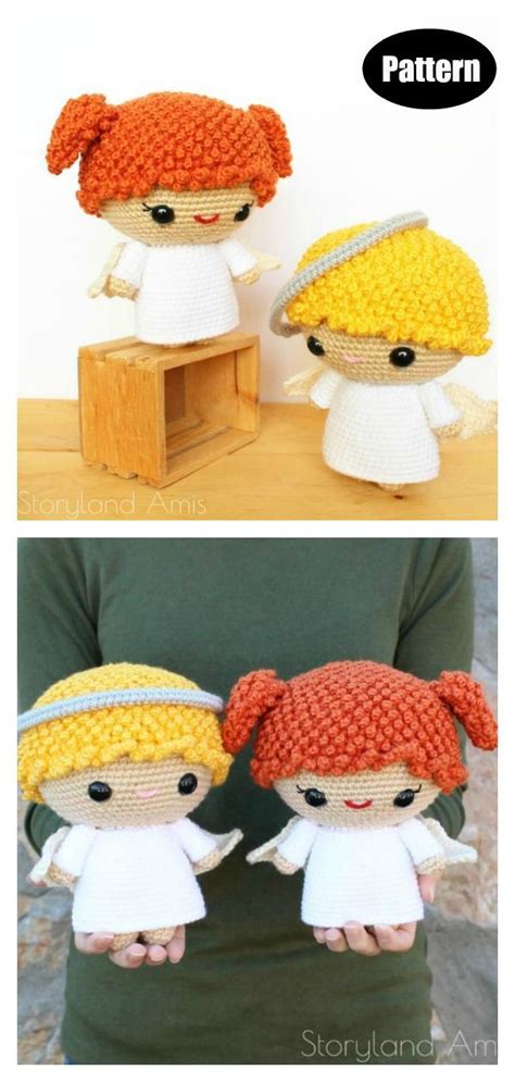 Amigurumi Christmas Angel Doll Free Crochet Pattern And Paid