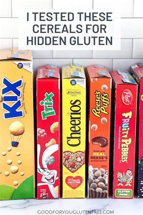 The Ultimate List Of 25 Gluten Free Cereals [tested For Hidden Gluten