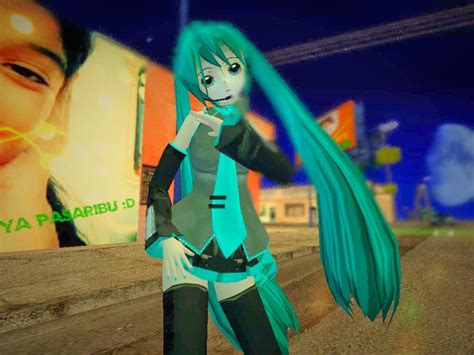 Gta San Andreas Mod Skin Hatsune Miku Anime Hq