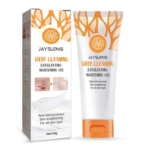 Jaysuing Deep Cleaning 50g Exfoliating Whitening Gel Acne Dark Skin