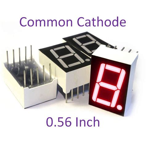 Jual Digit Segment Inch Common Cathode Red Bit Seven Segment