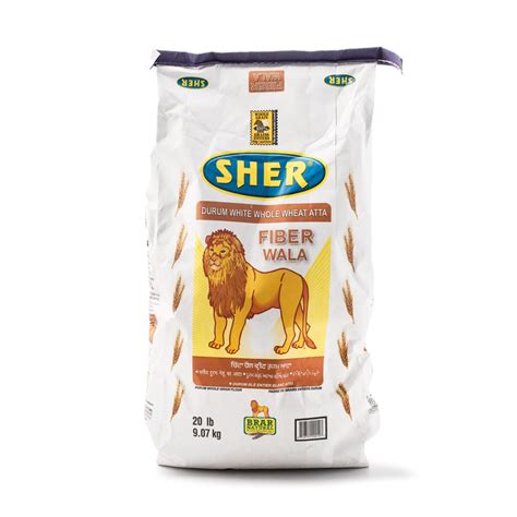 Sher Atta White Whole Wheat Flour Weee