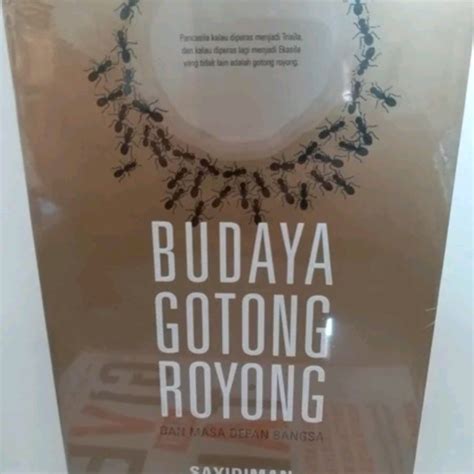 Jual Buku Langka Sayidiman Suryohadiprojo Gotong Royong ORI