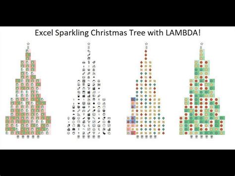 Carl Jonas Cords On Linkedin Excel Sparkling Christmas Tree With