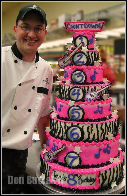 8 Tiered Rockstar Cake Me