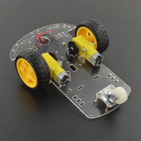 Chassis Rectangle 2wd 2 Wheel Robot Chassis With Botland Robotic Shop