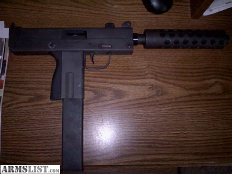 ARMSLIST - For Sale: 9mm UZI with Simulated Silencer Barrel Extension