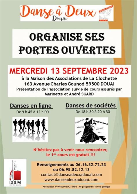 Les Portes Ouvertes Danse Deux Douai