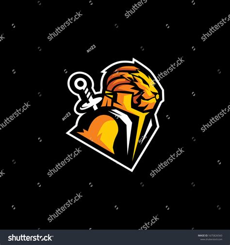 Lion Warrior Logo Icon Vector Stock Vector (Royalty Free) 1675826560 ...