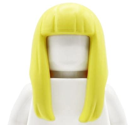 Lego Minifigure Hair Female Blonde Long With Bangs Extra Extra Bricks