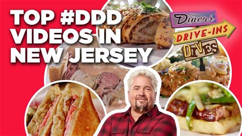 Top 5 DDD Videos In New Jersey With Guy Fieri Diners Drive Ins And